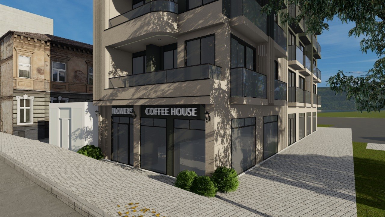 Flowers + Coffee House на первом этаже